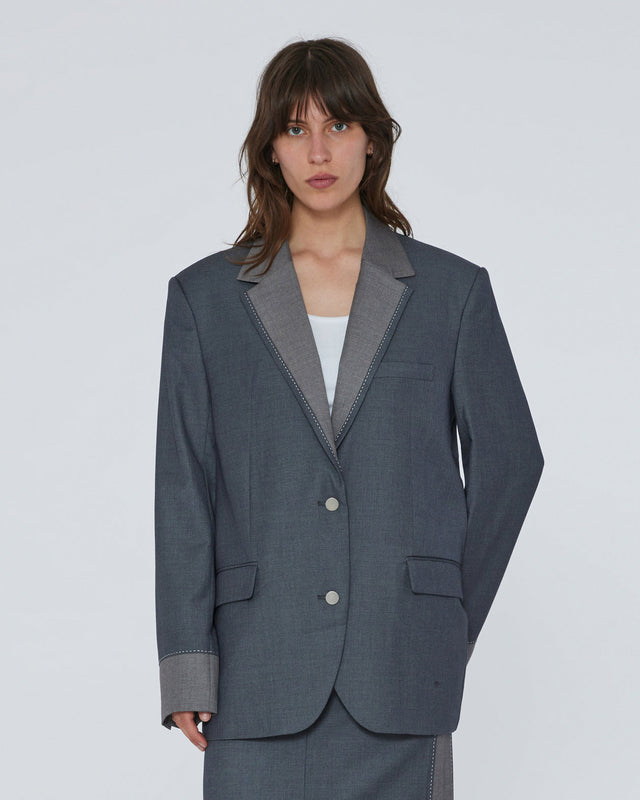 REMAIN - Two Color Blazer