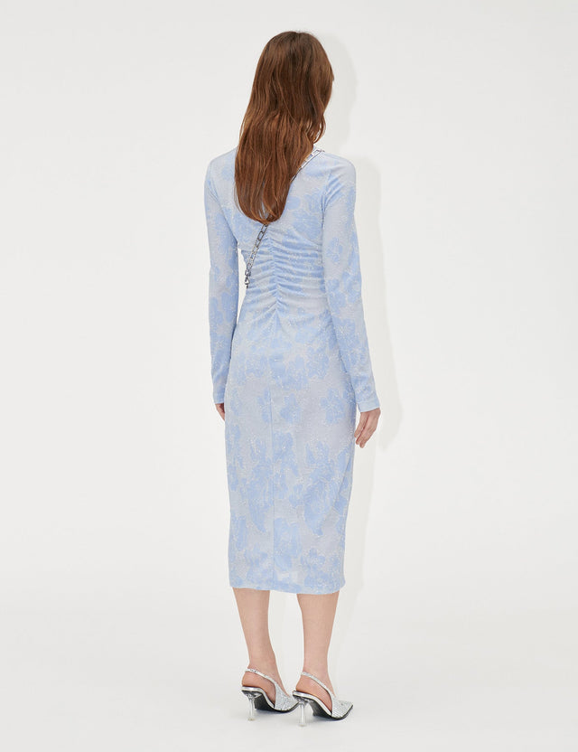 Stine Goya - Freya Floral Relief Jersey Dress